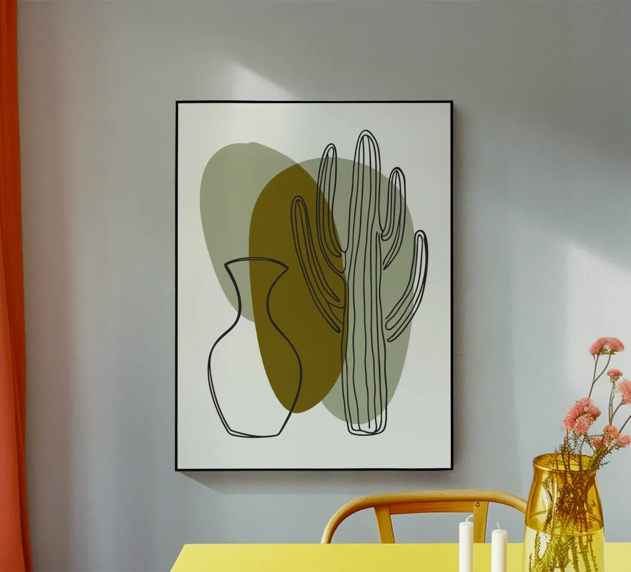 Cactus e vaso plexiglass da RELAXING TOUCH