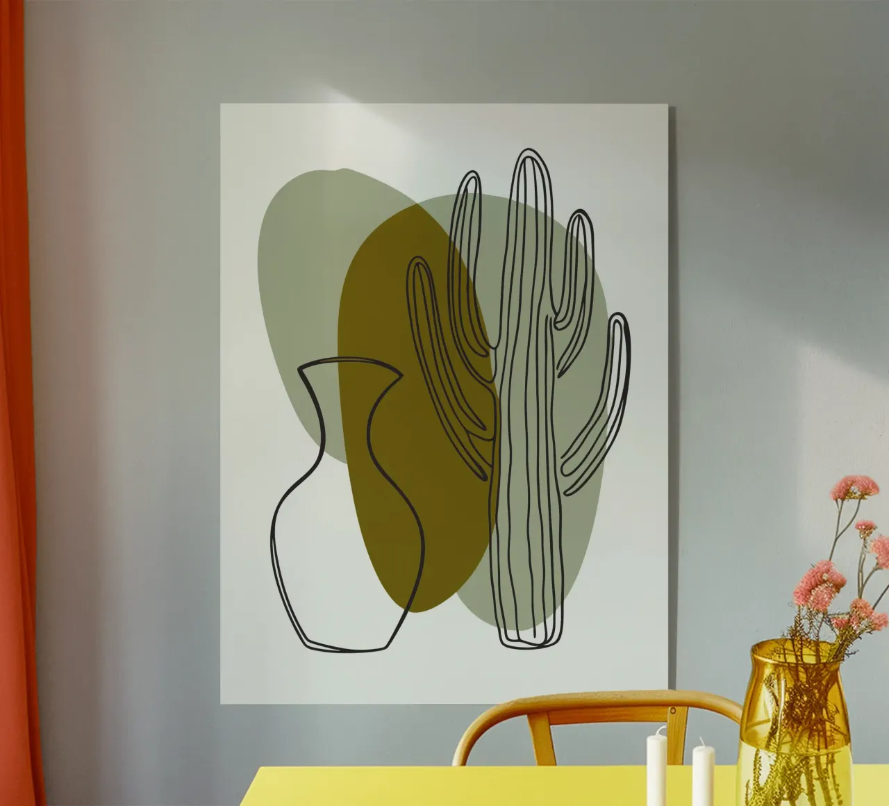 Cactus e vaso plexiglass da RELAXING TOUCH