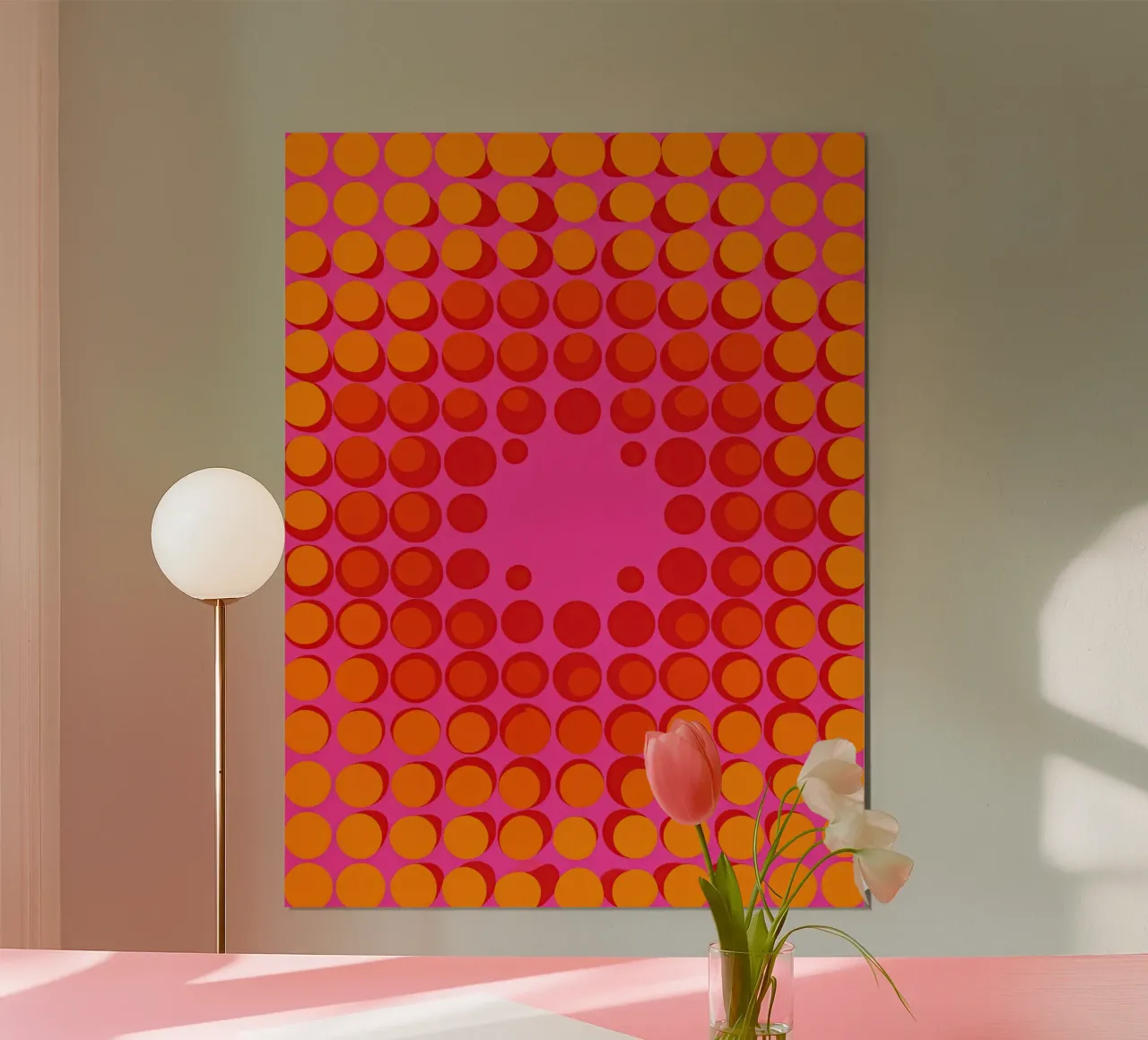 Precision landing | Decorative Op-Art hahnemühle by Autofocus