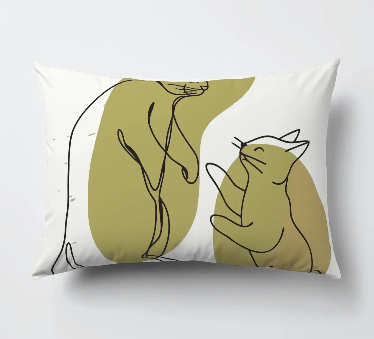 Gatto e coniglio cuscino da RELAXING TOUCH