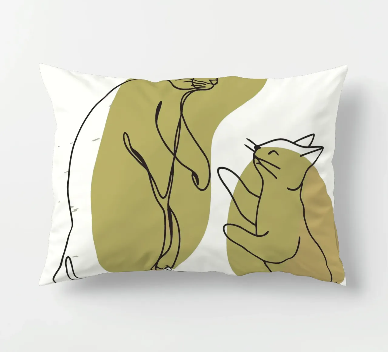 Gatto e coniglio cuscino da RELAXING TOUCH