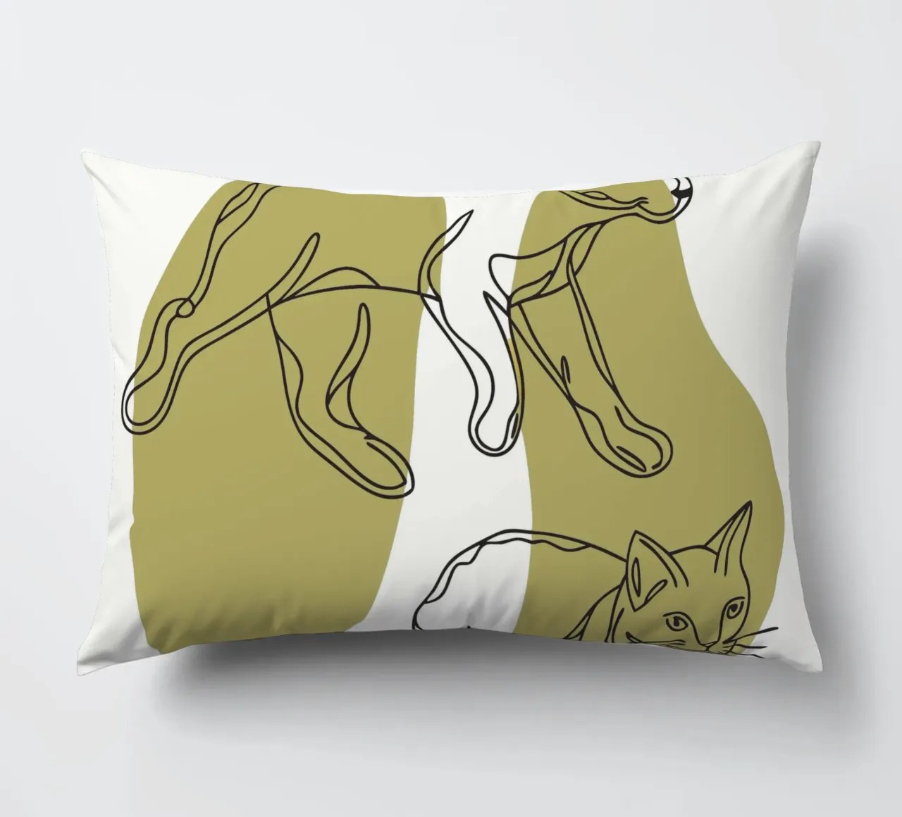 Gatto e coniglio cuscino da RELAXING TOUCH