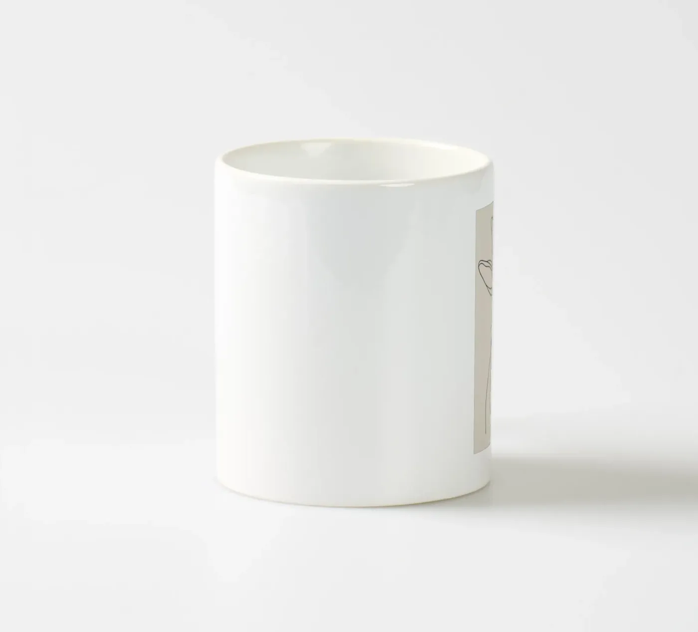 Rabbit Eats Carrots ceramic mug by RELAXING TOUCH