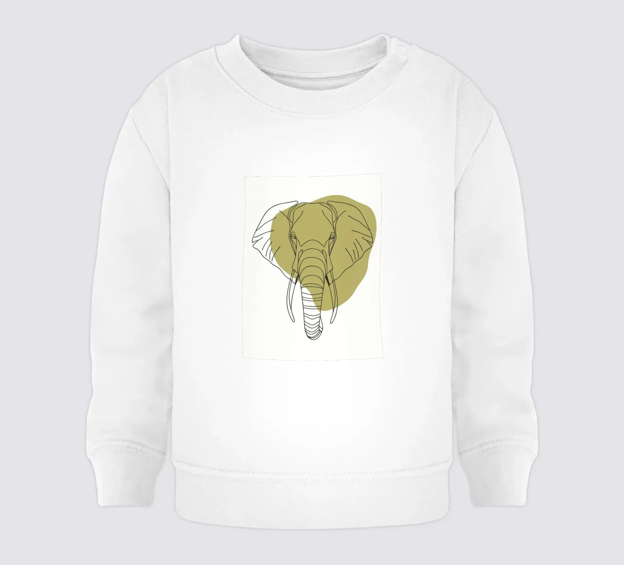 Elefante minimalista felpa neonato da RELAXING TOUCH