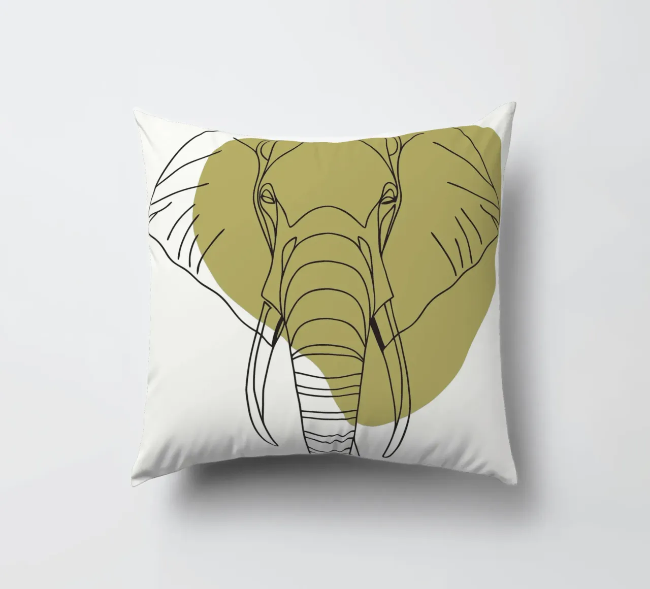 Elefante minimalista cuscino da RELAXING TOUCH