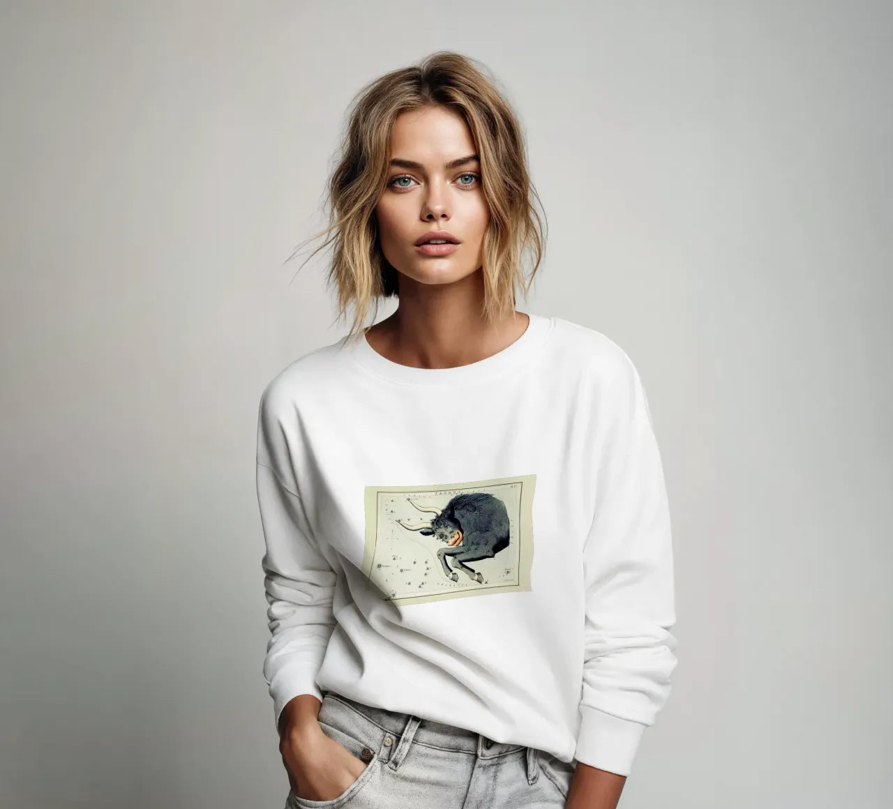 Taurus felpa da Vintage by JUNIQE