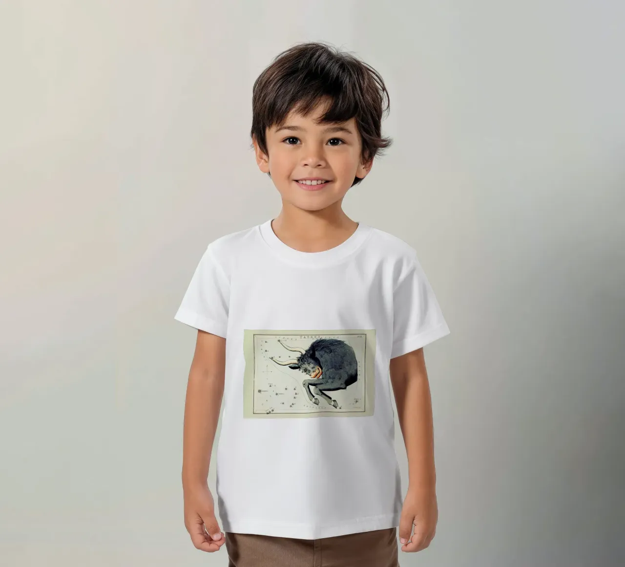 Taurus kinder t-shirt van Vintage by JUNIQE