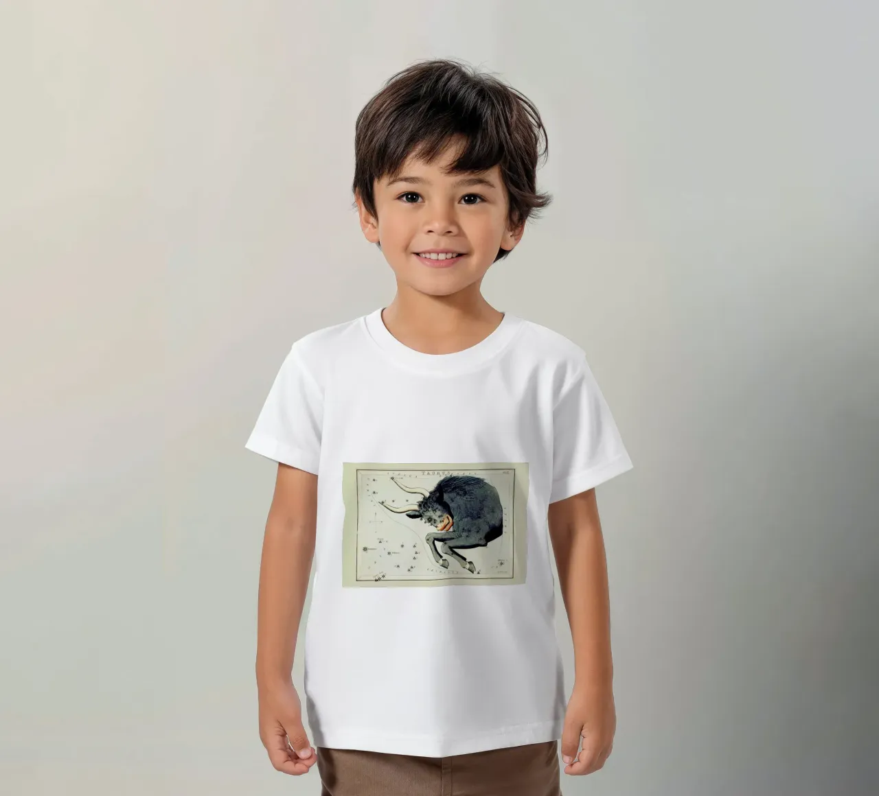 Taurus kinder t-shirt van Vintage by JUNIQE