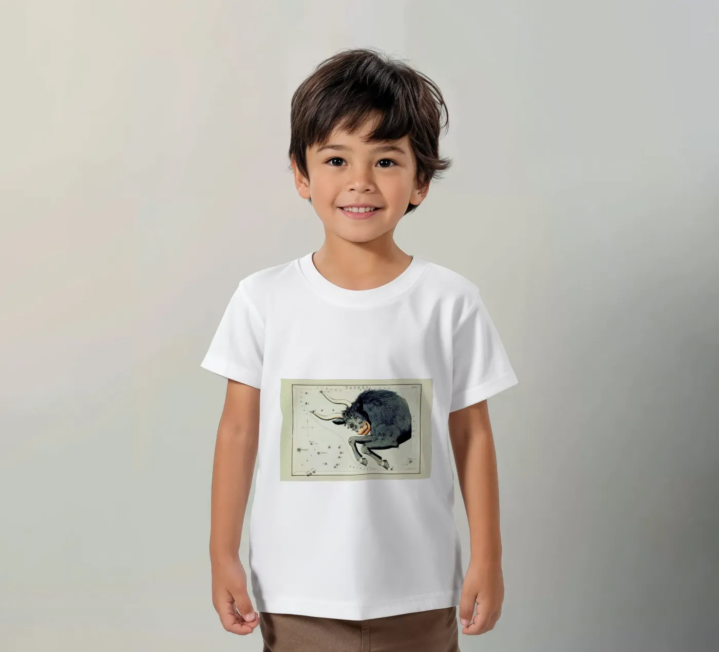 Taurus kinder t-shirt van Vintage by JUNIQE