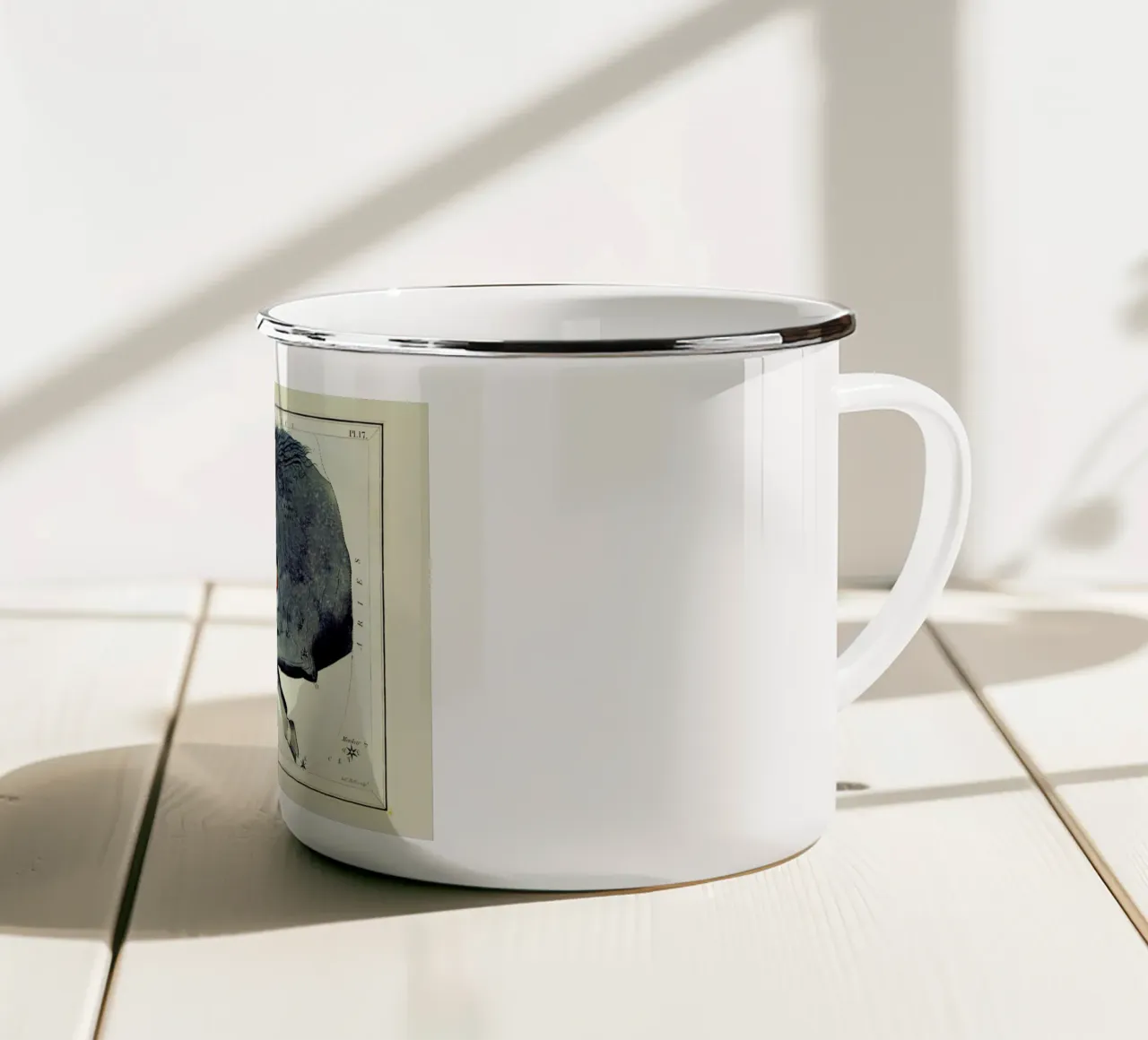 Taurus tazza in smalto da Vintage by JUNIQE