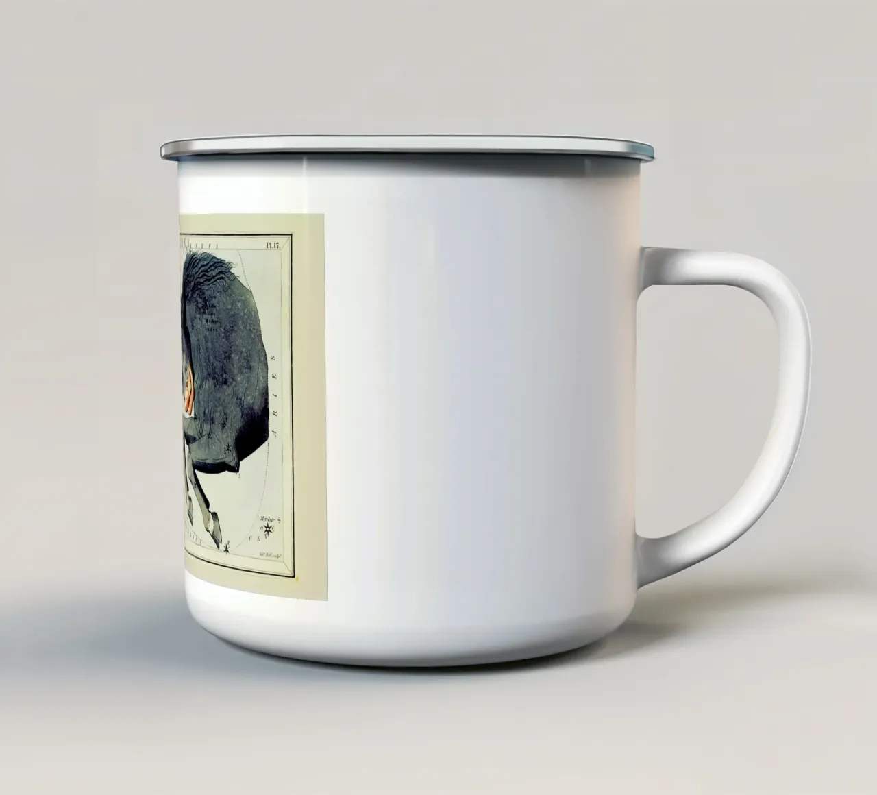 Taurus tazza in smalto da Vintage by JUNIQE