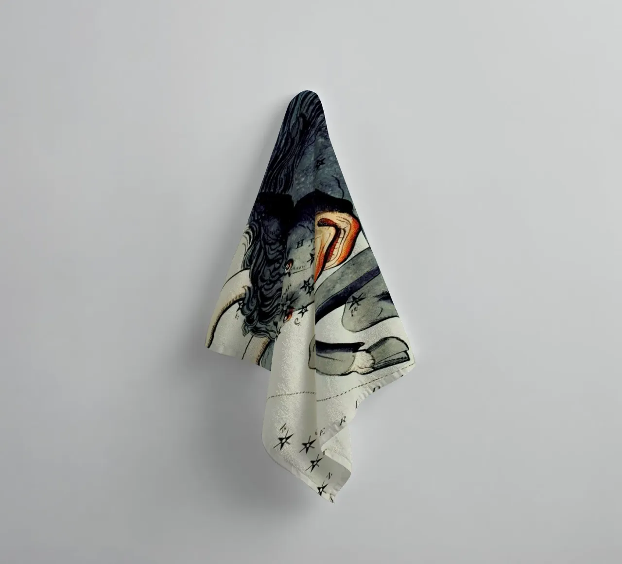 Taurus towel by Vintage by JUNIQE