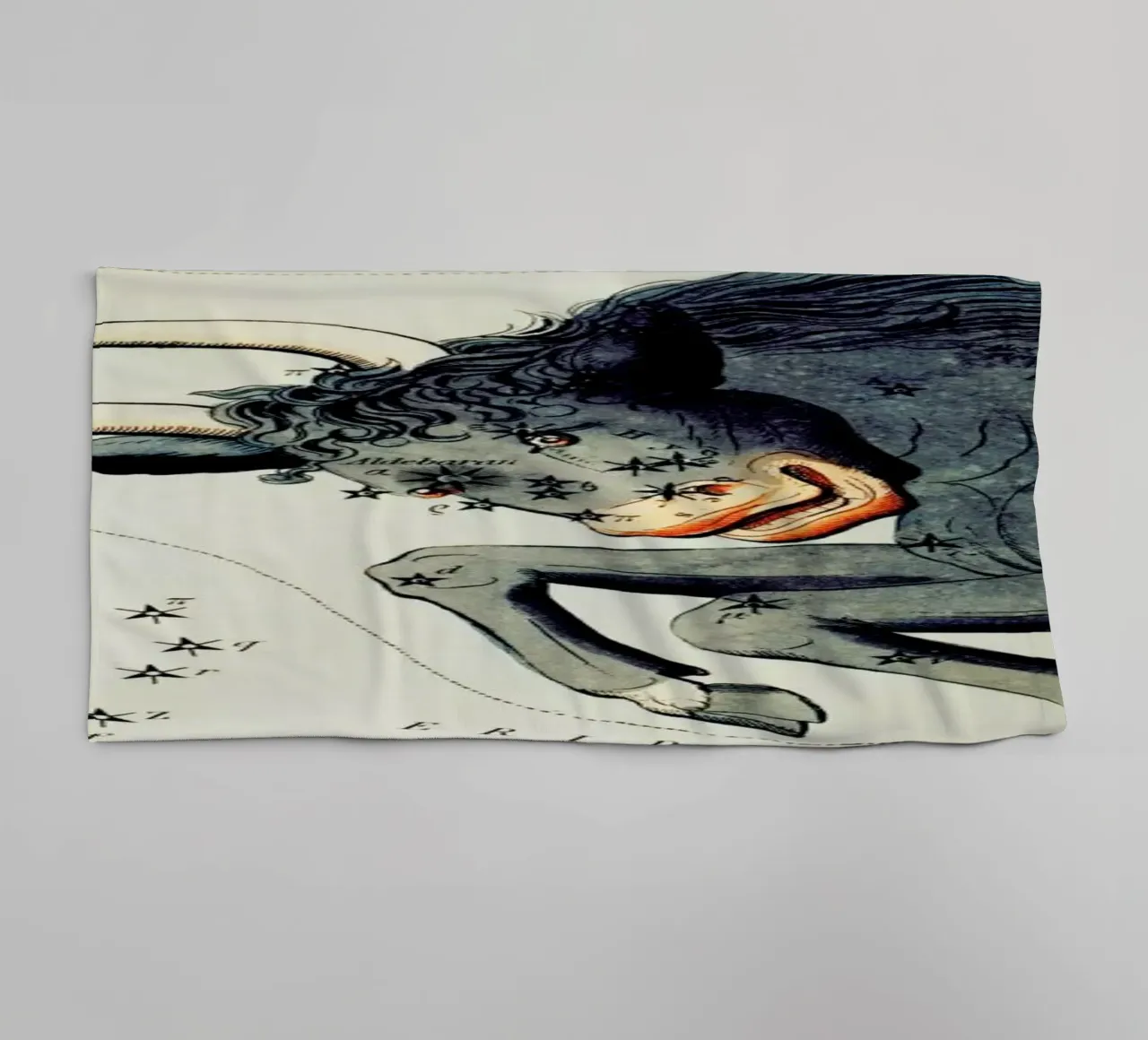 Taurus towel by Vintage by JUNIQE