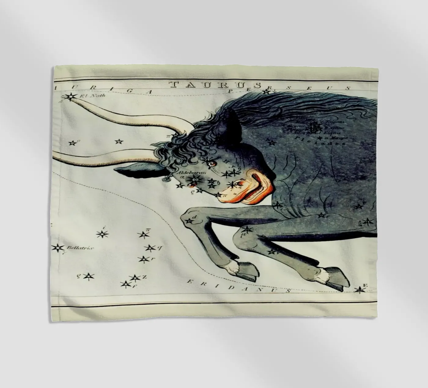 Taurus serviette de plage de Vintage by JUNIQE