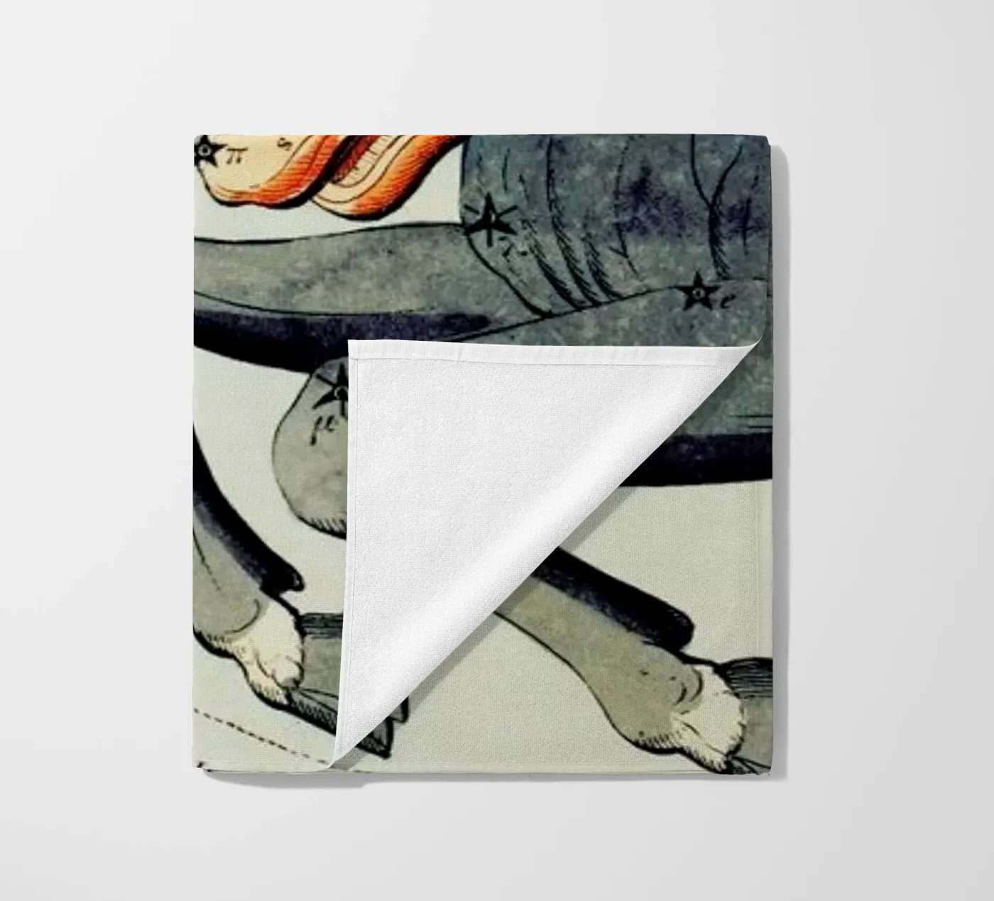 Taurus serviette de plage de Vintage by JUNIQE