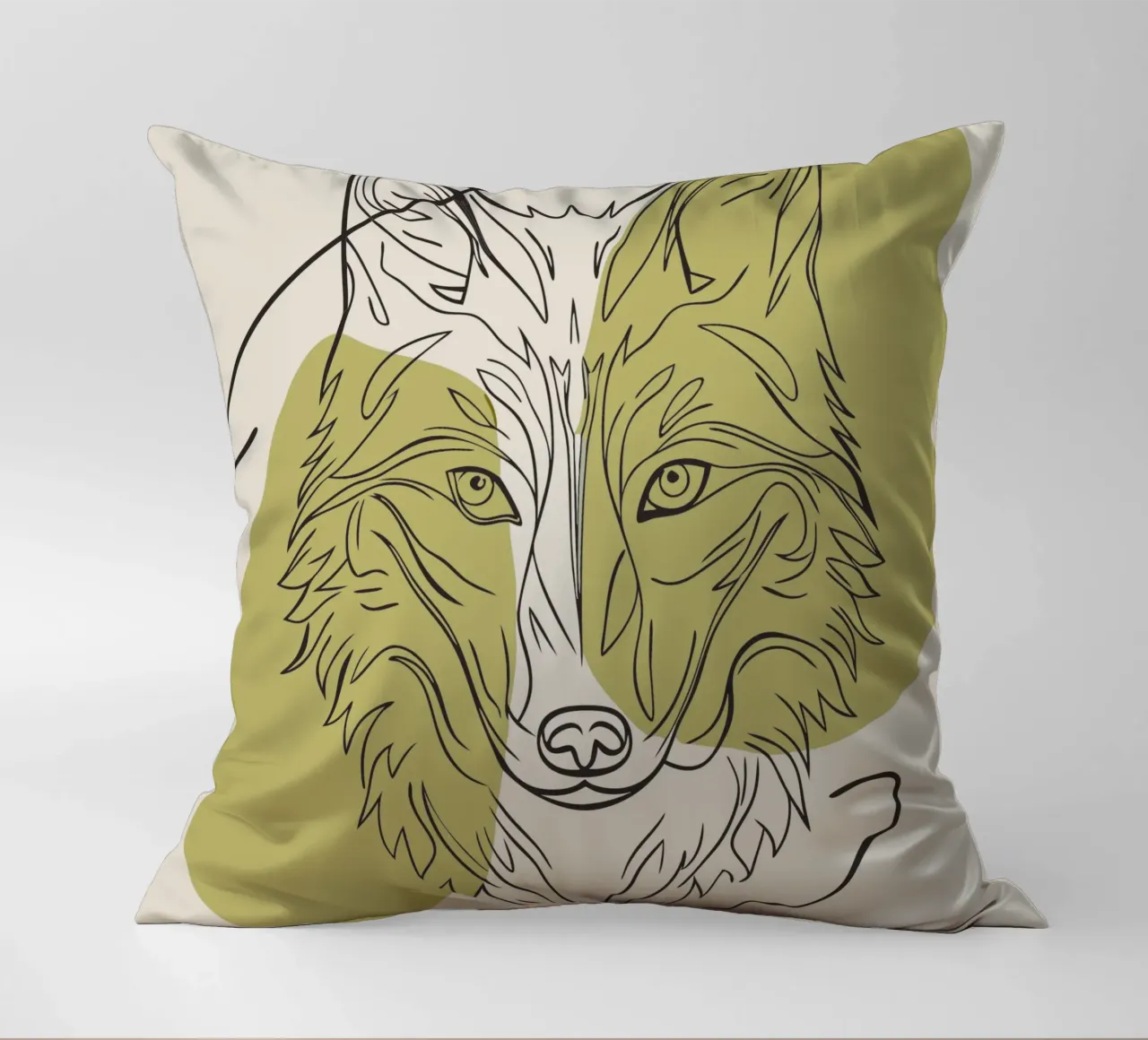 Lupo minimalista cuscino da RELAXING TOUCH