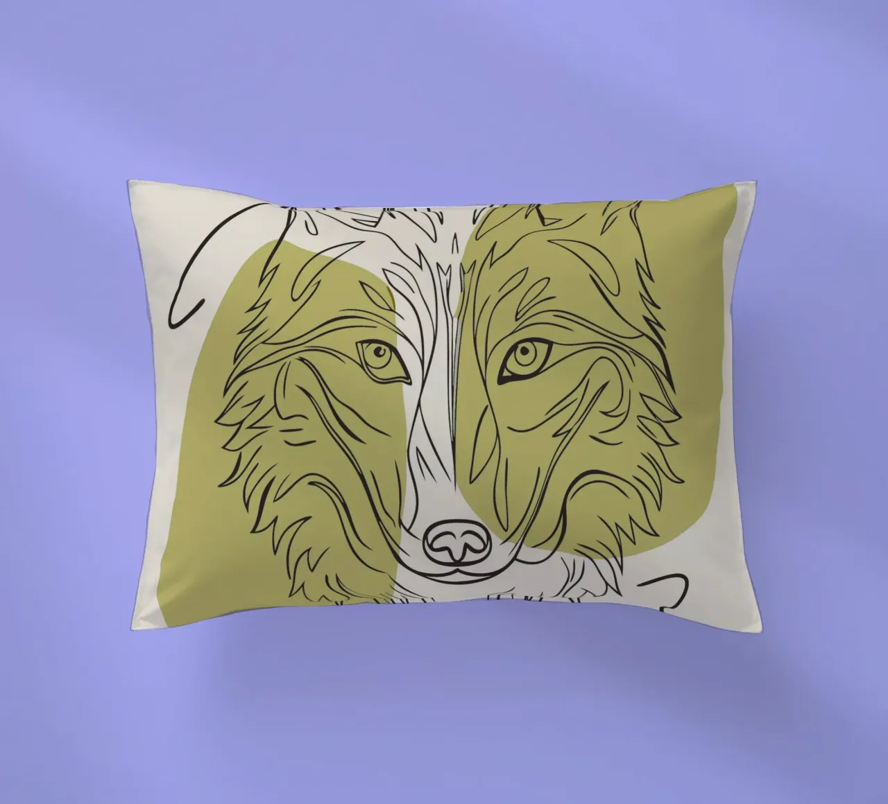Lupo minimalista cuscino da RELAXING TOUCH