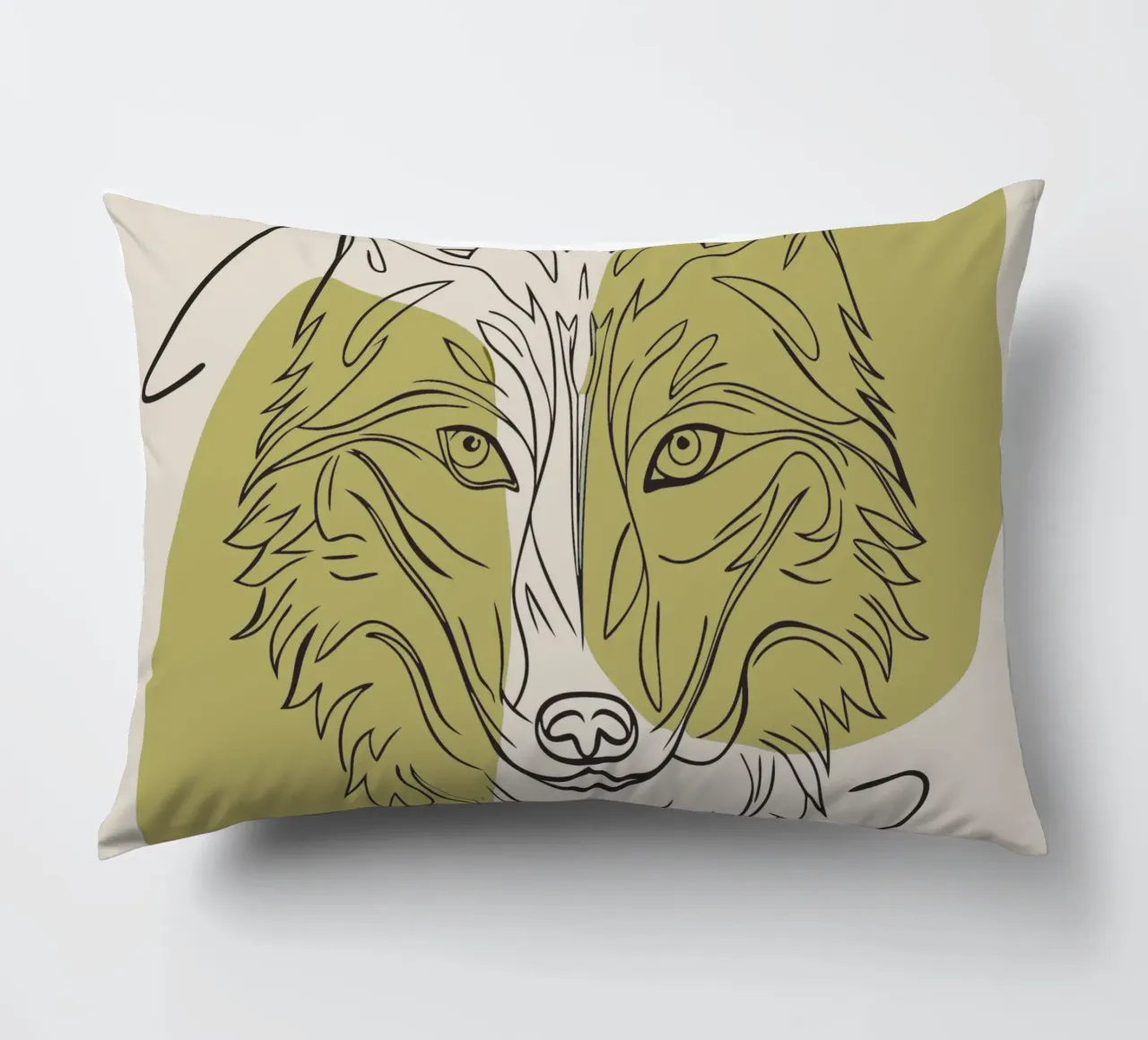 Lupo minimalista cuscino da RELAXING TOUCH