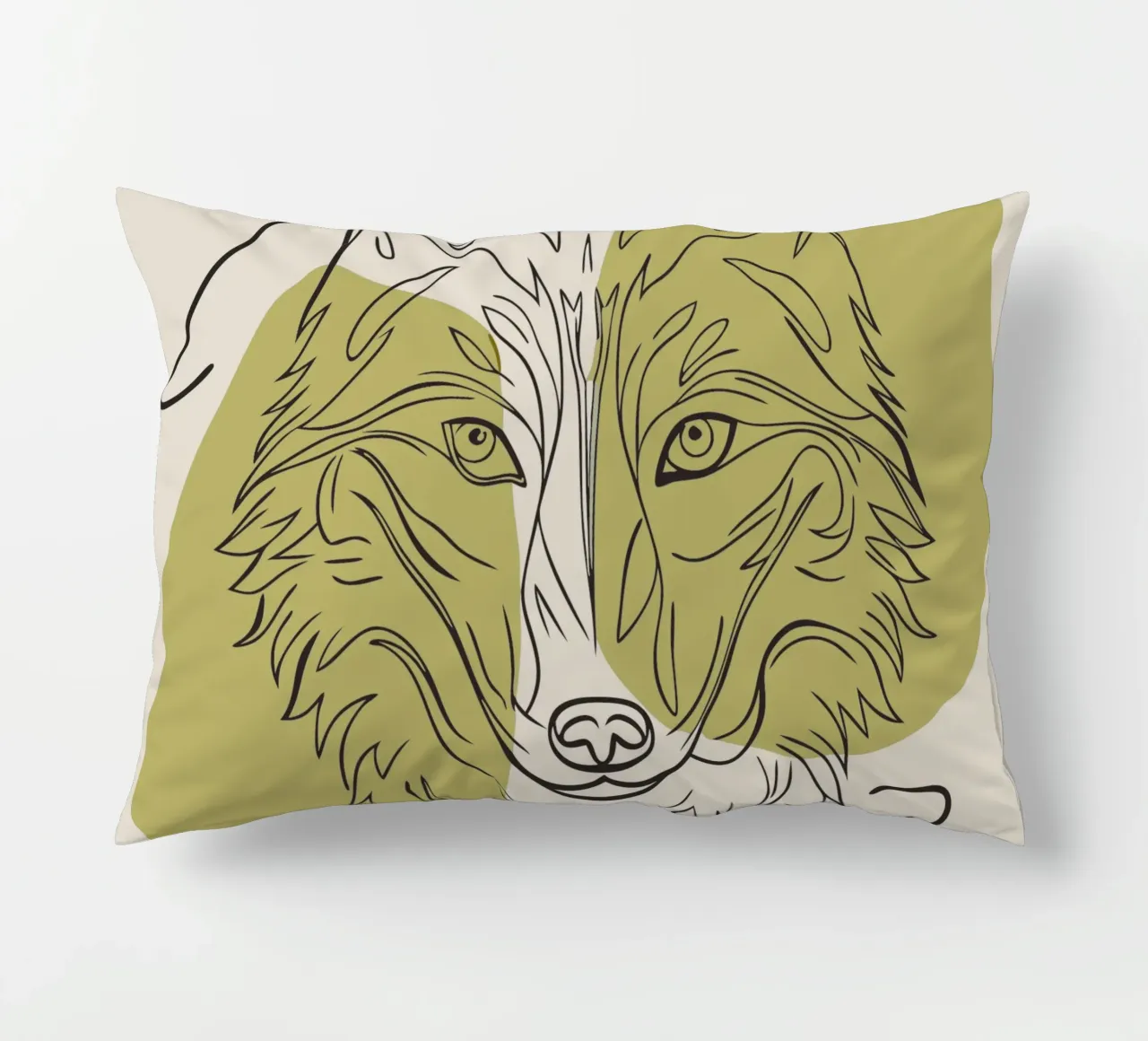 Lupo minimalista cuscino da RELAXING TOUCH