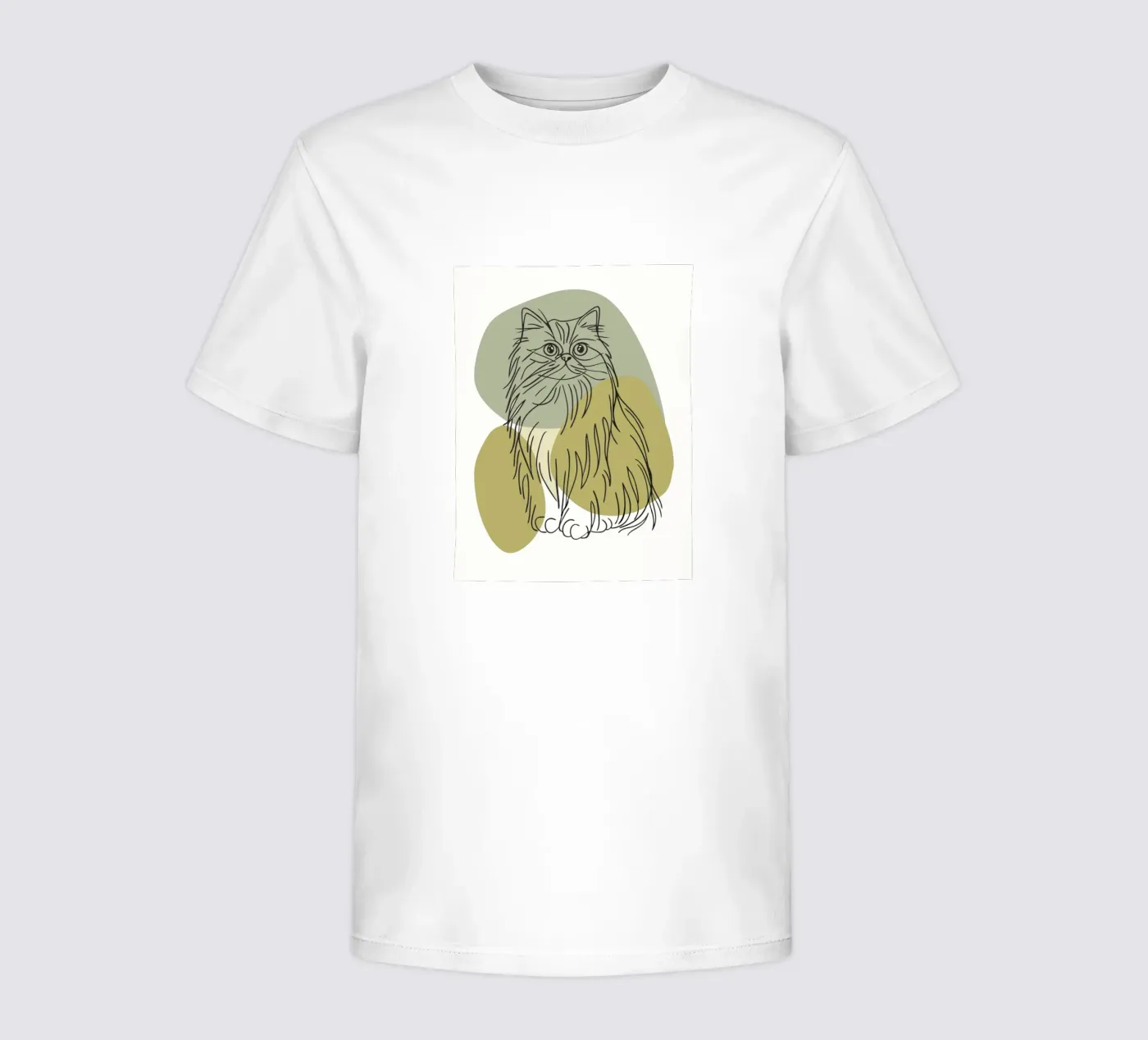 Gatto t-shirt bambini da RELAXING TOUCH