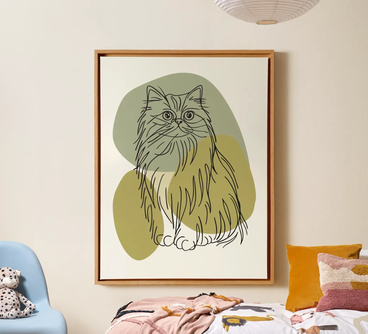 Cat canvas by RELAXING TOUCH