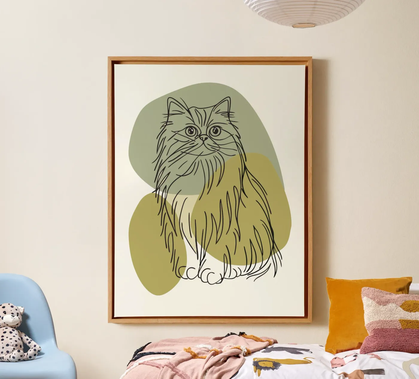 Cat canvas by RELAXING TOUCH