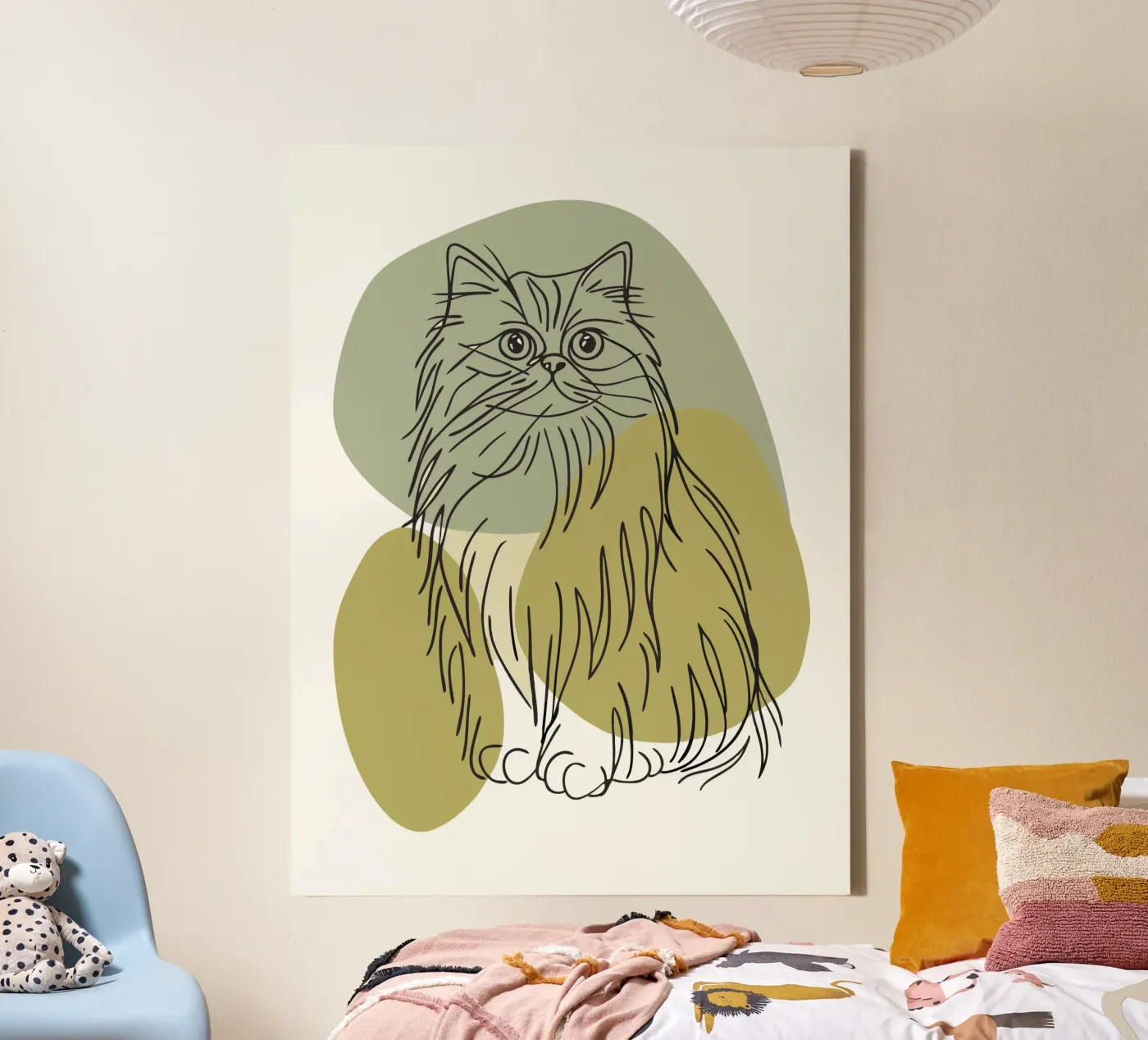 Cat canvas by RELAXING TOUCH