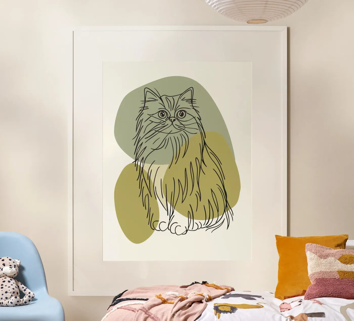 Cat poster van RELAXING TOUCH