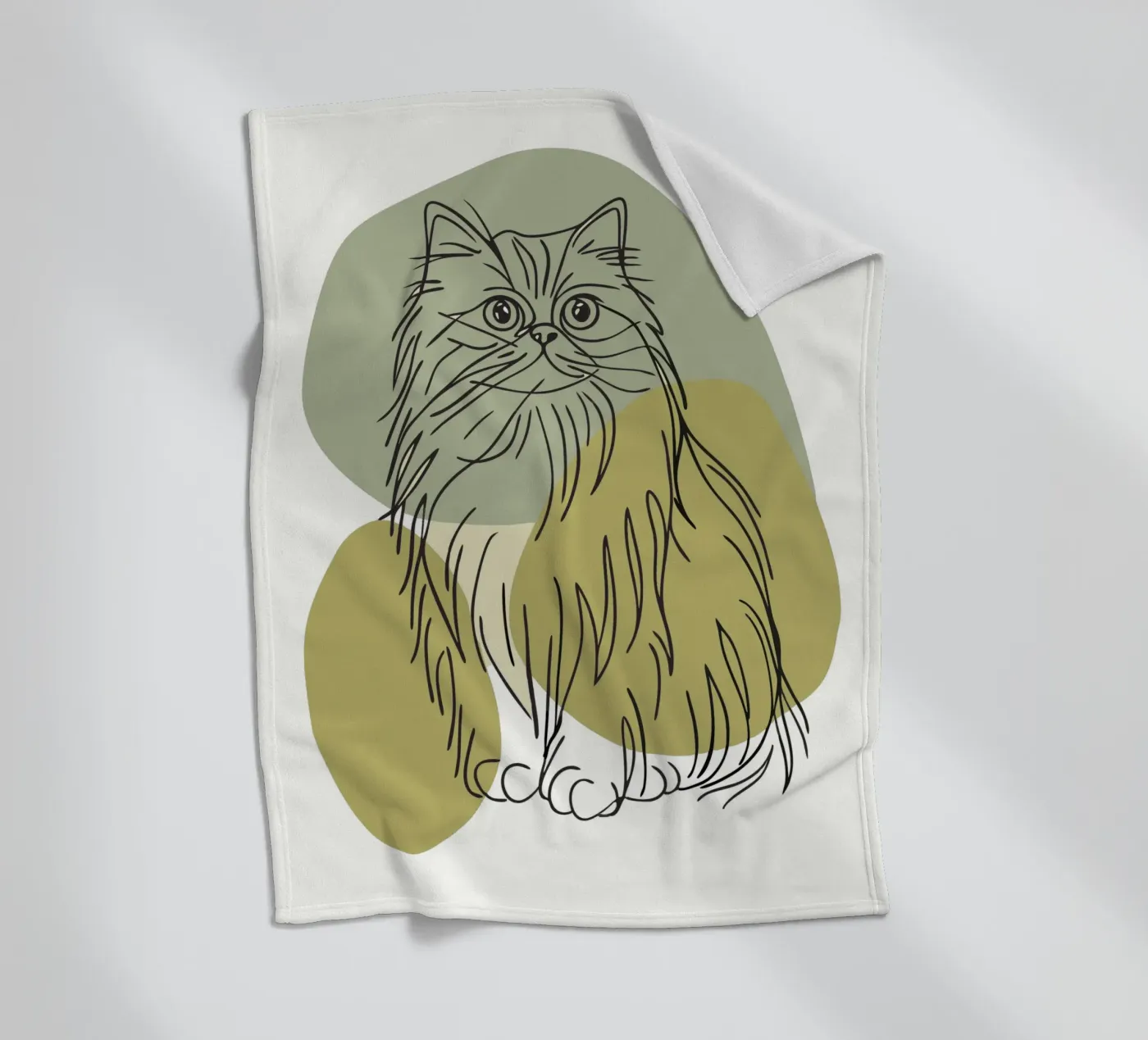 Kat fleecedeken van RELAXING TOUCH