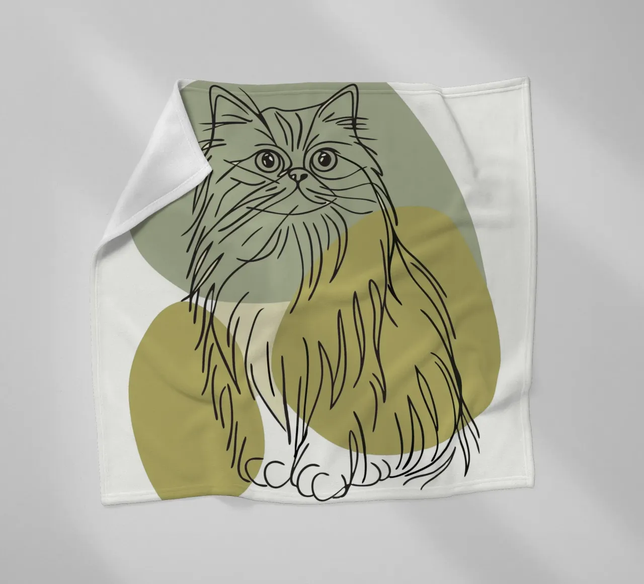 Katze Fleecedecke von RELAXING TOUCH