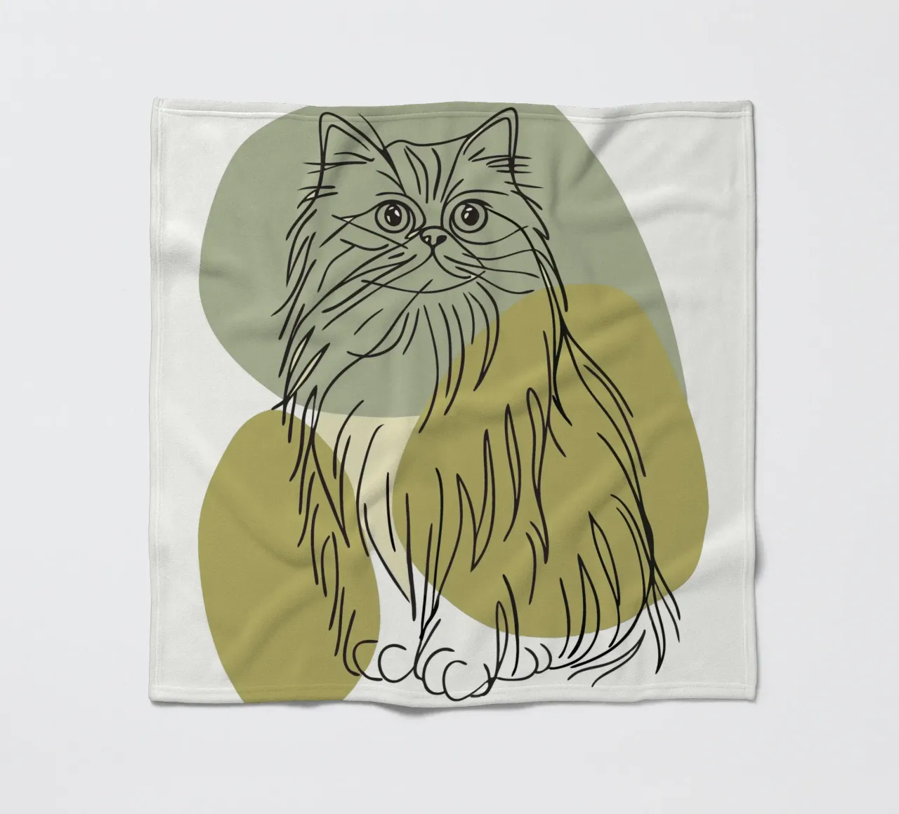 Katze Fleecedecke von RELAXING TOUCH