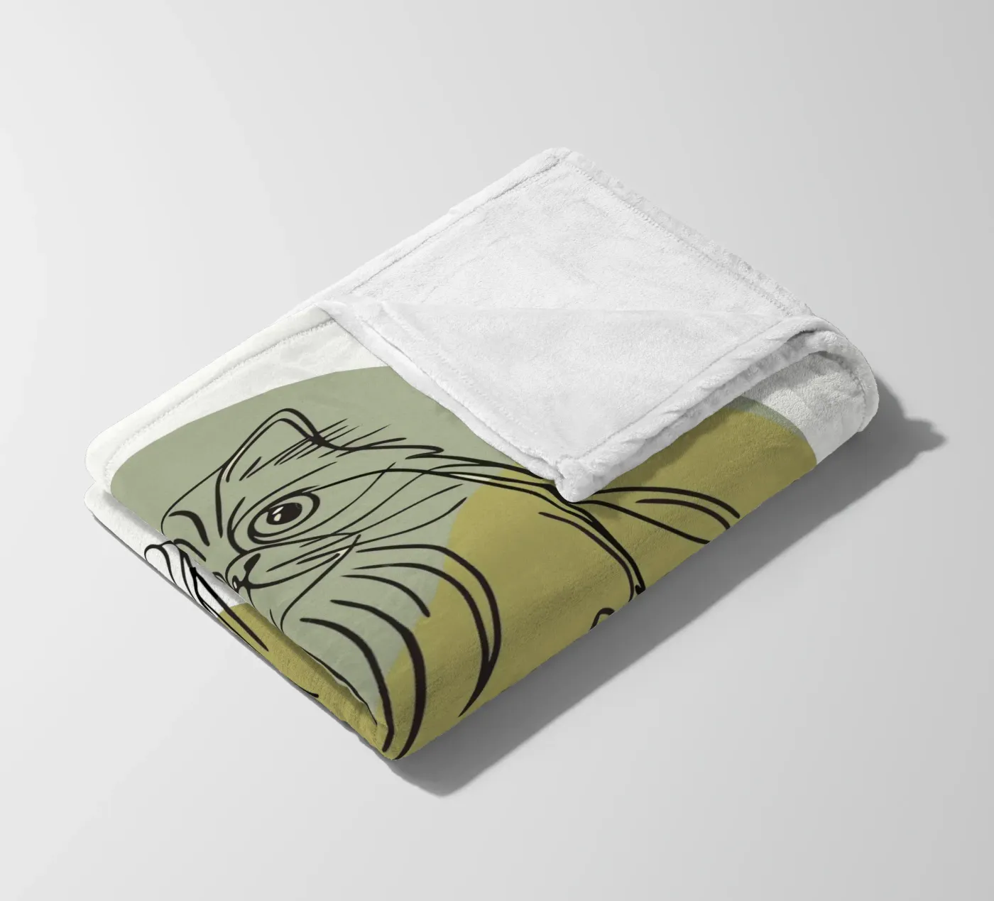 Kat fleecedeken van RELAXING TOUCH