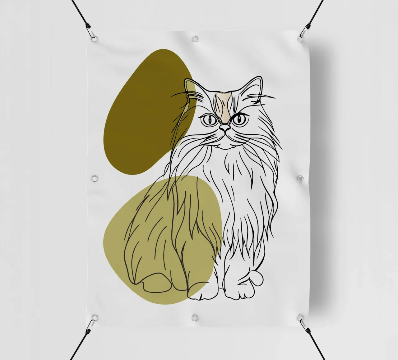 Gatto telo in pvc da RELAXING TOUCH