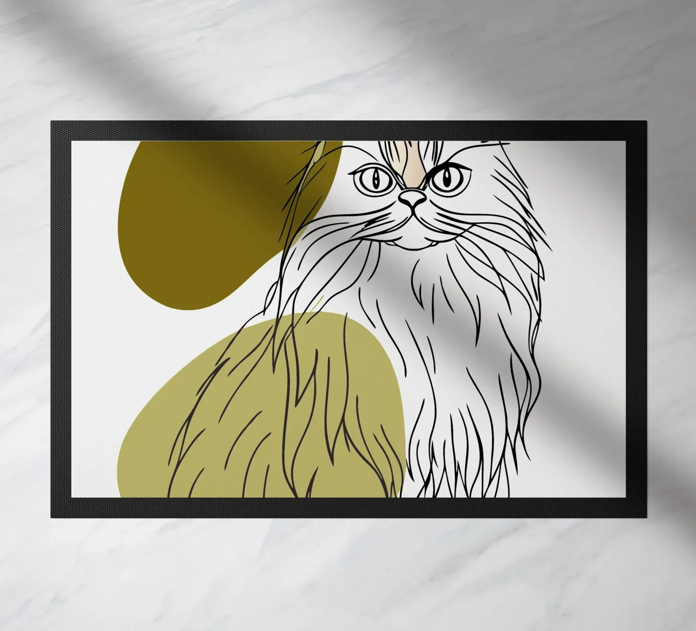 Katze Fußmatte von RELAXING TOUCH