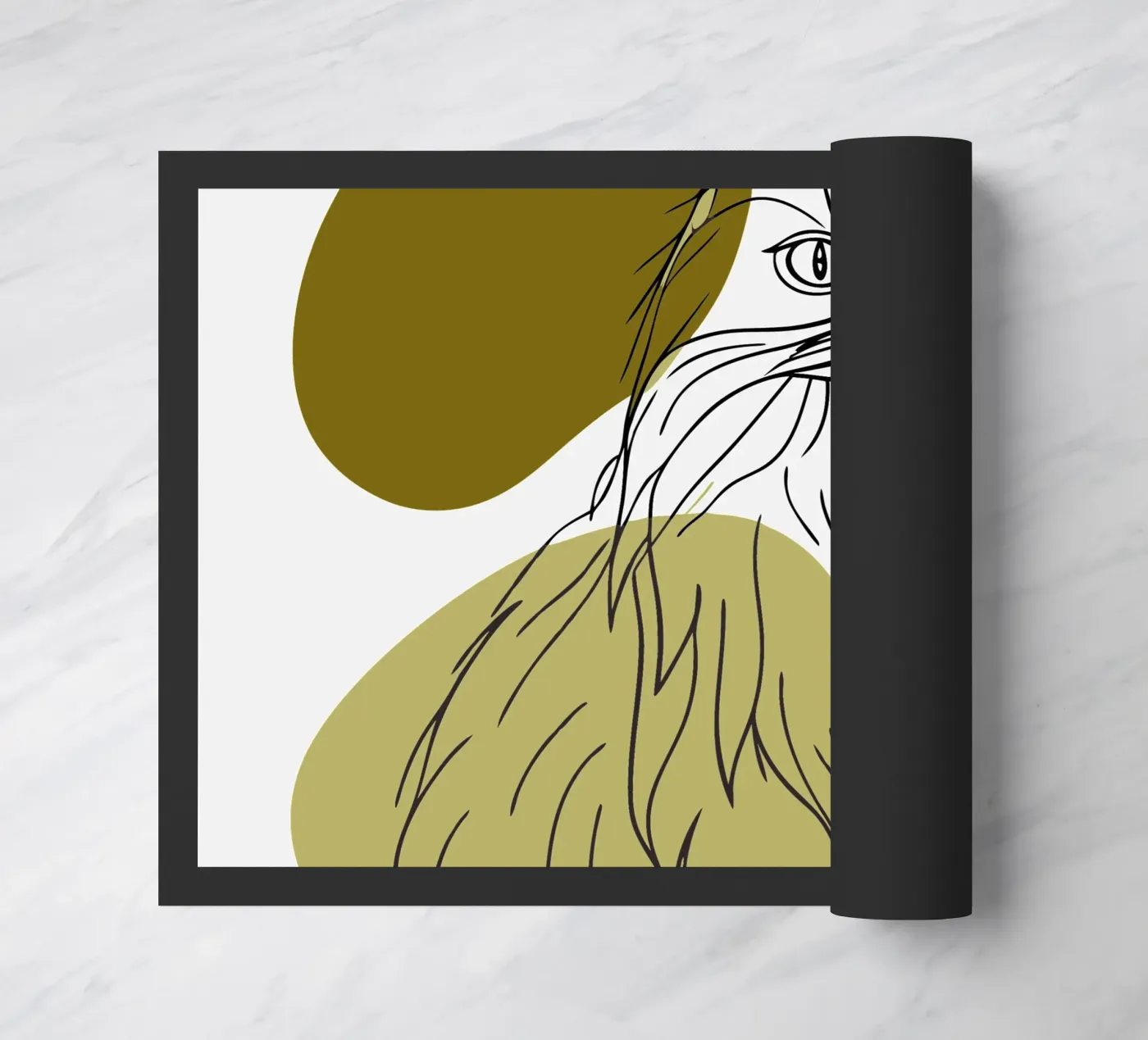 Katze Fußmatte von RELAXING TOUCH