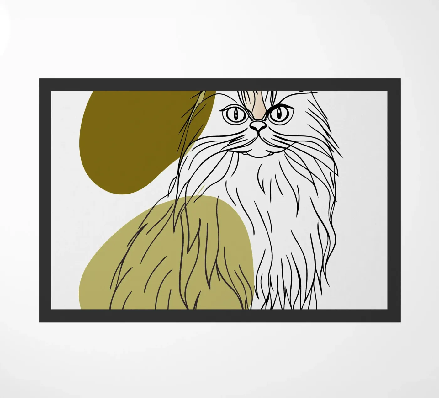 Katze Fußmatte von RELAXING TOUCH