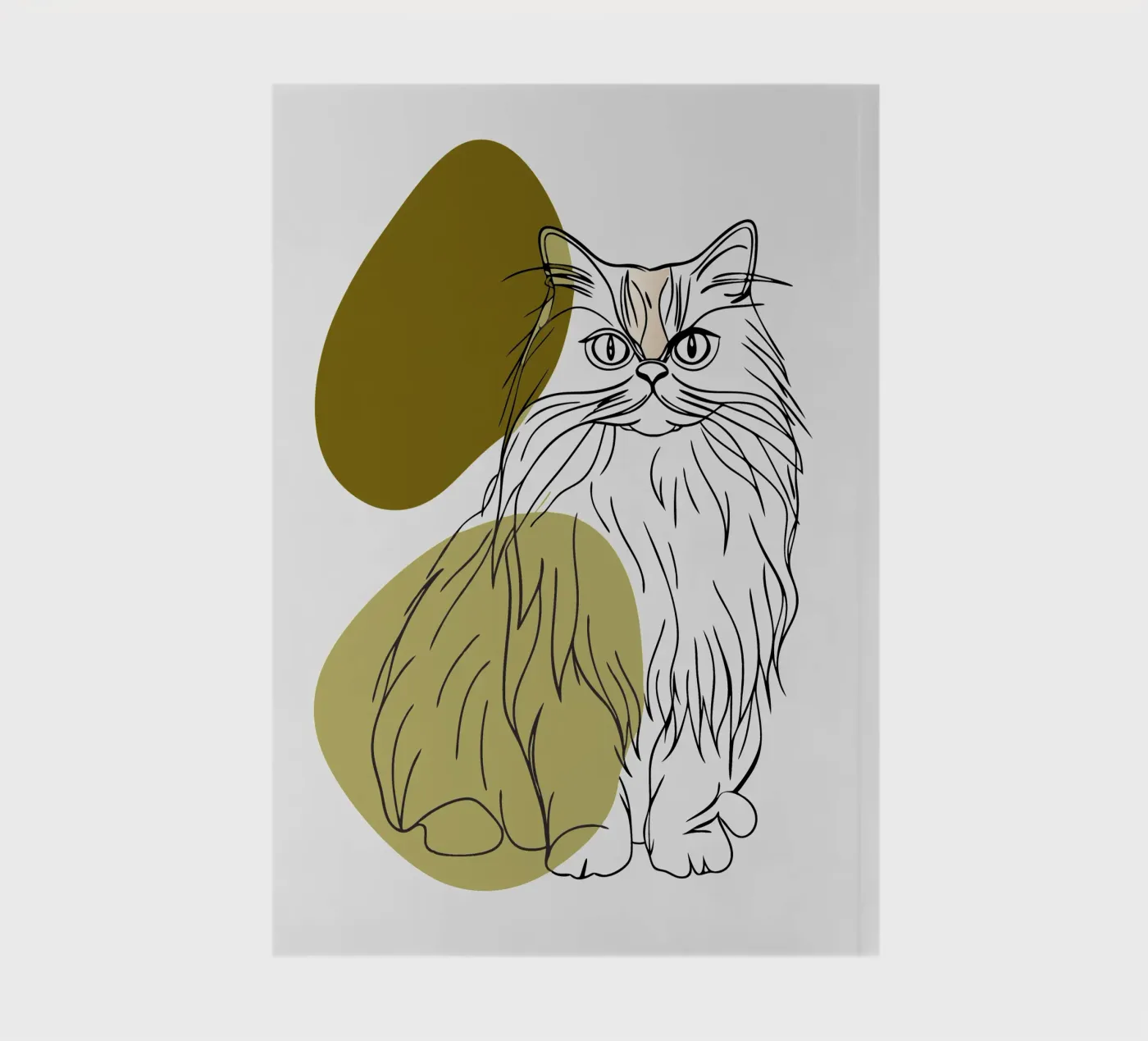 Cat notebook by RELAXING TOUCH