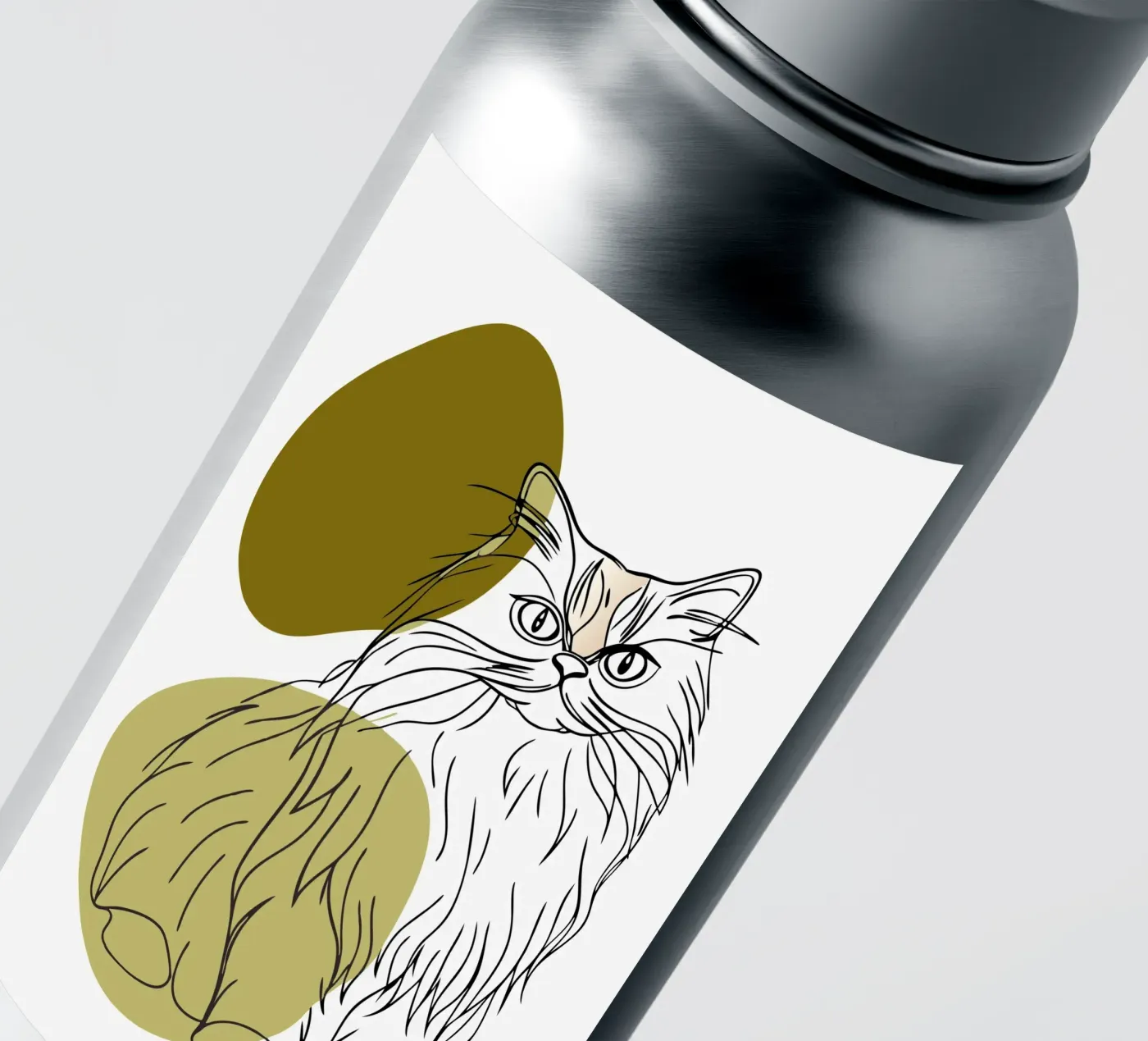 Kat sticker van RELAXING TOUCH