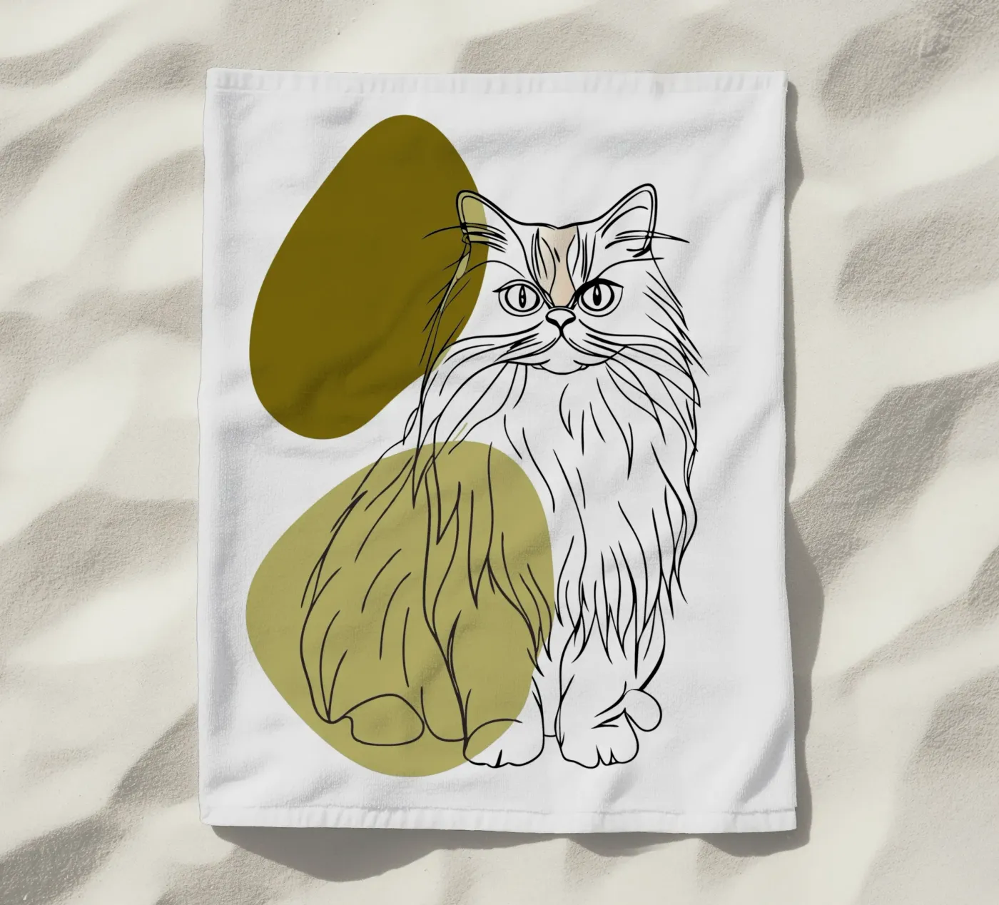 Gatto telo mare da RELAXING TOUCH