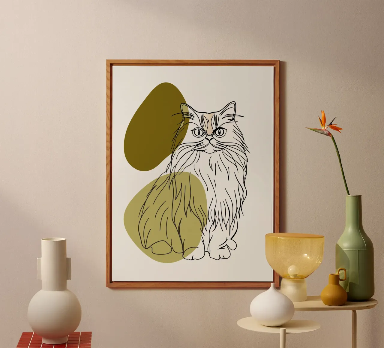 Gatto alluminio dibond da RELAXING TOUCH
