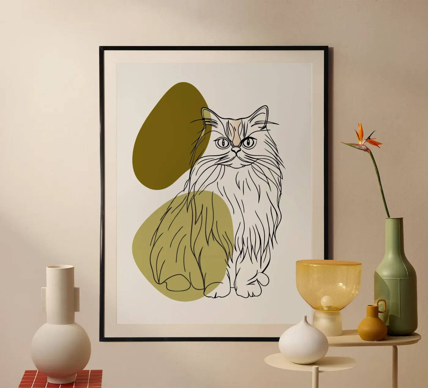 Cat poster by RELAXING TOUCH