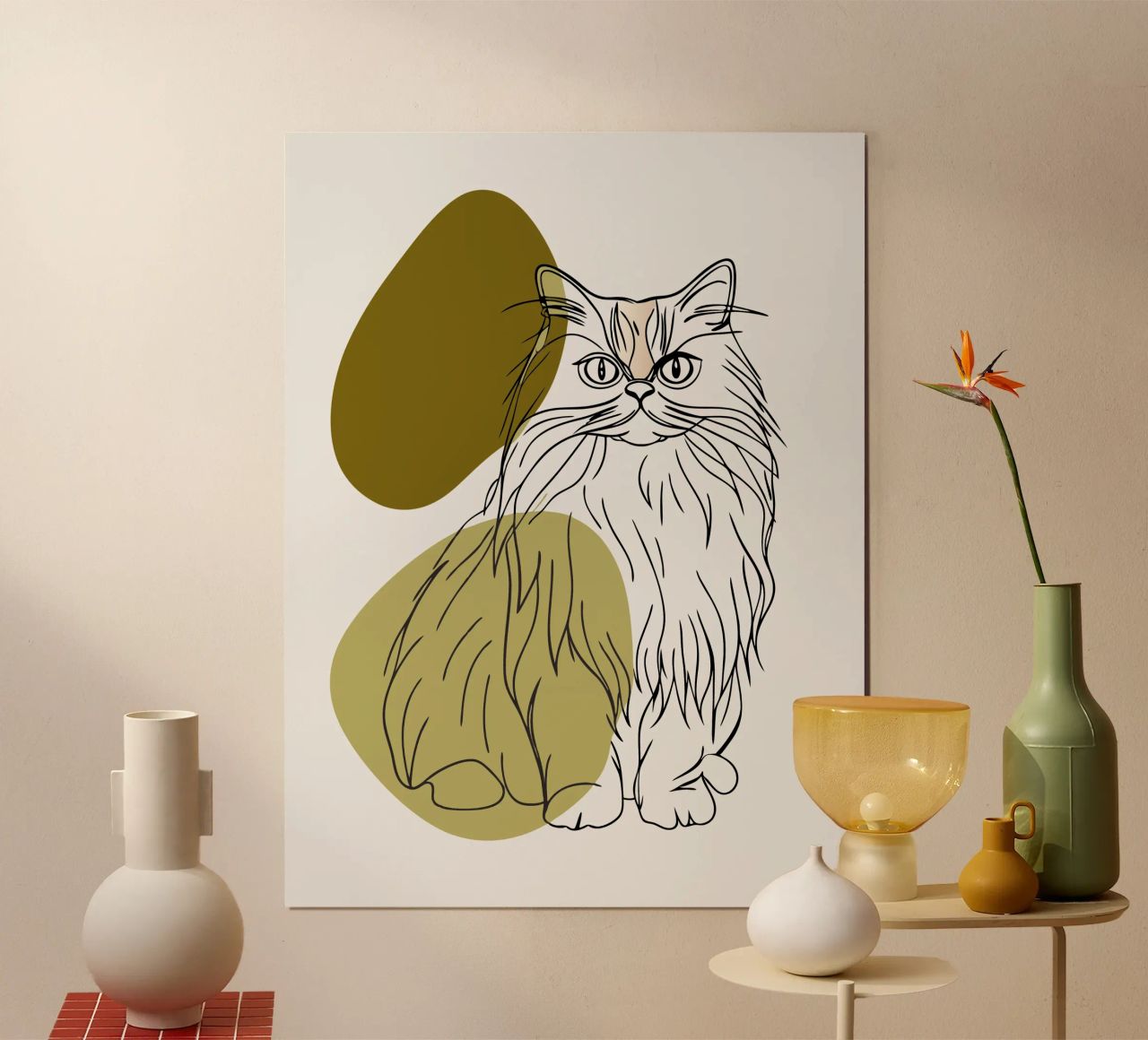 Katze Poster von RELAXING TOUCH