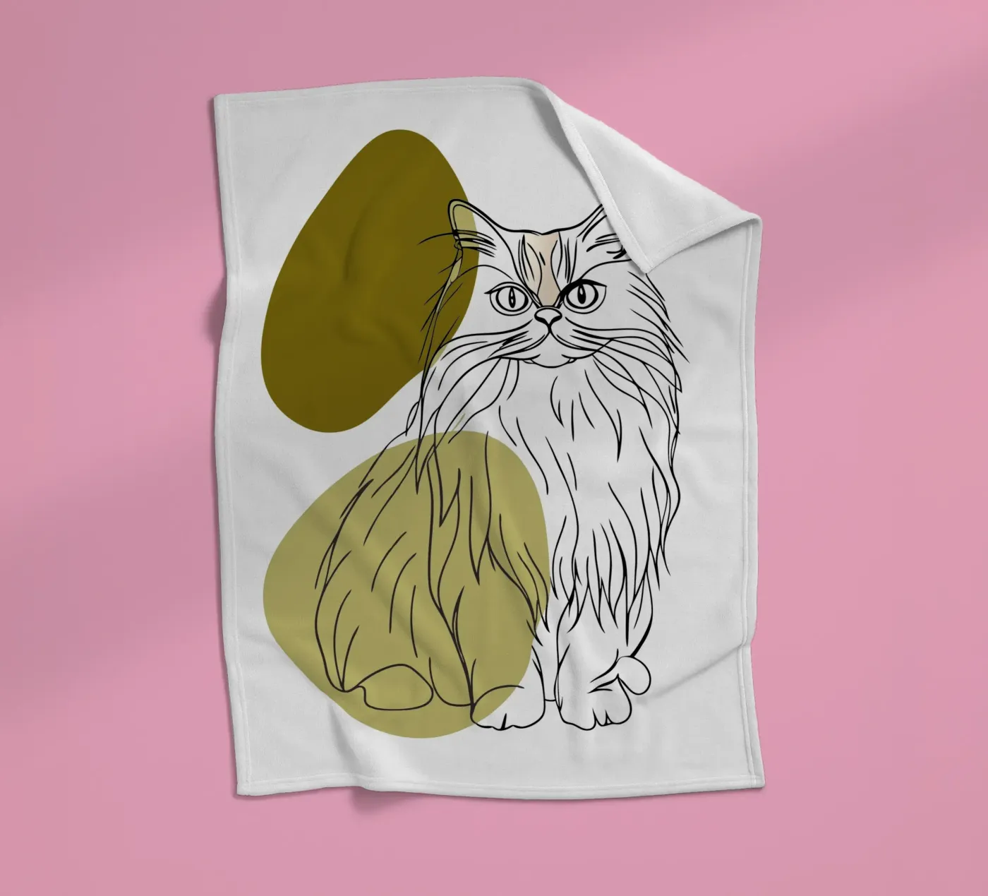 Kat fleecedeken van RELAXING TOUCH