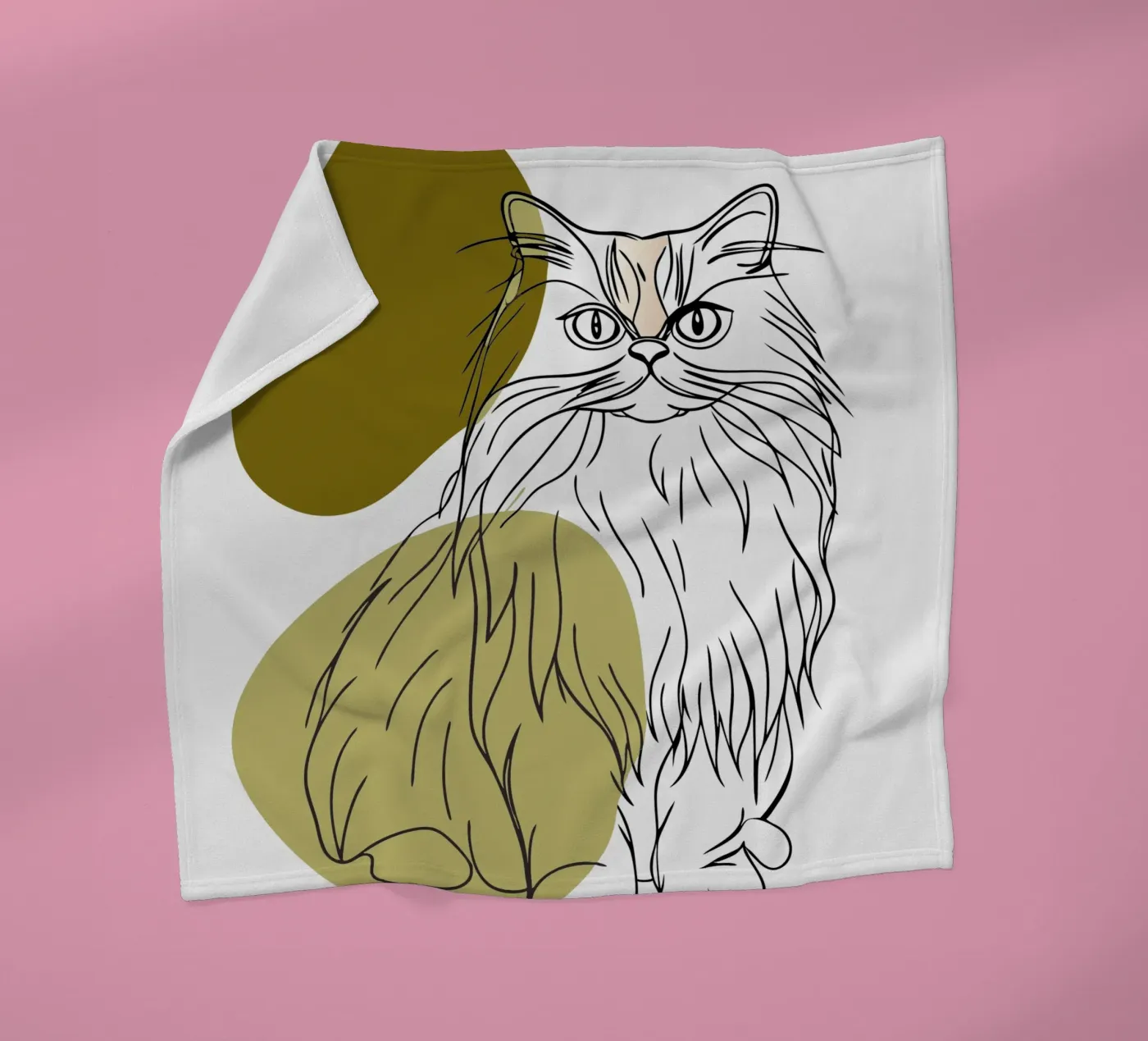 Kat fleecedeken van RELAXING TOUCH