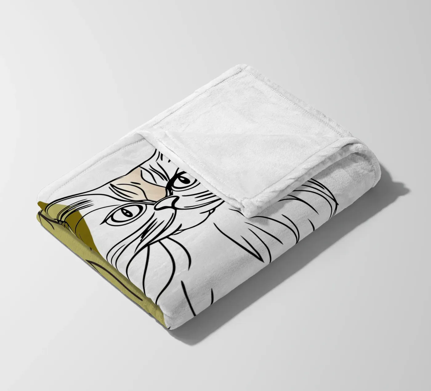 Kat fleecedeken van RELAXING TOUCH