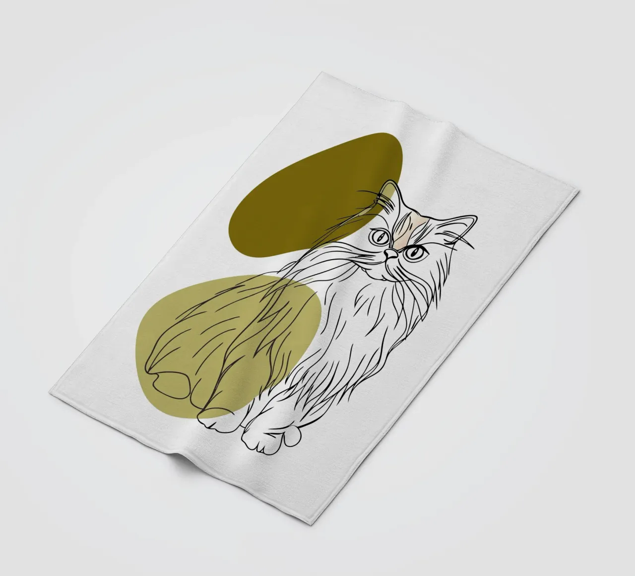 Kat fleecedeken van RELAXING TOUCH