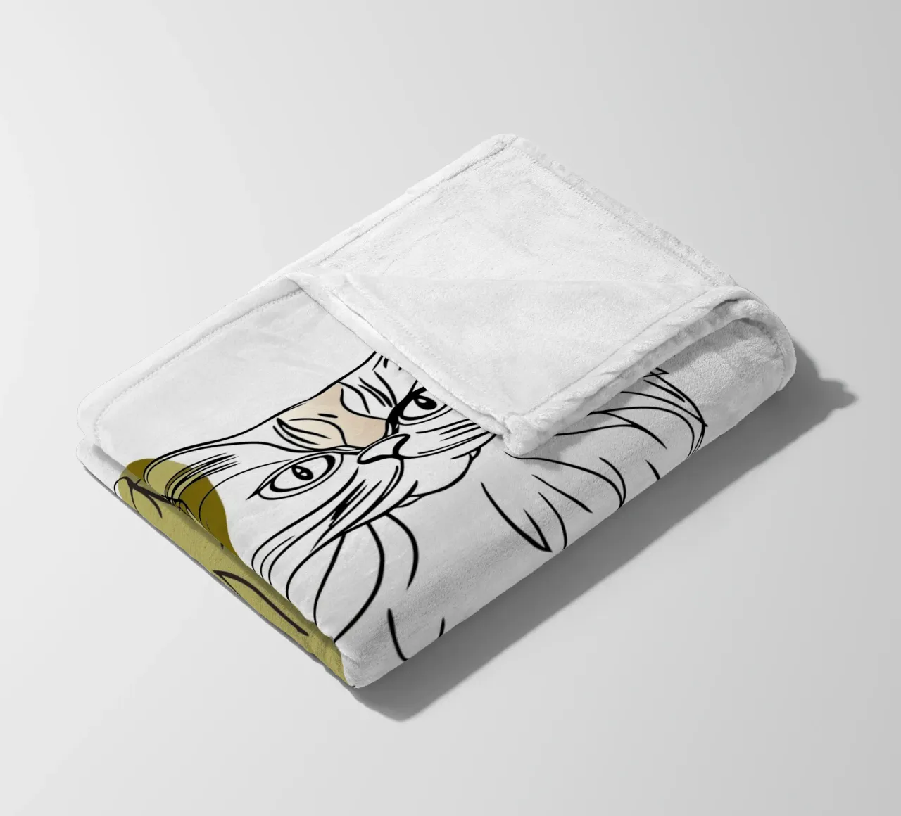 Kat fleecedeken van RELAXING TOUCH