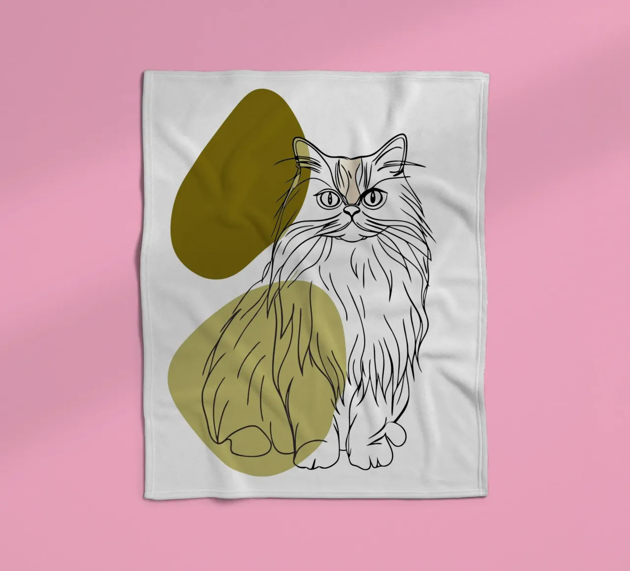 Kat fleecedeken van RELAXING TOUCH