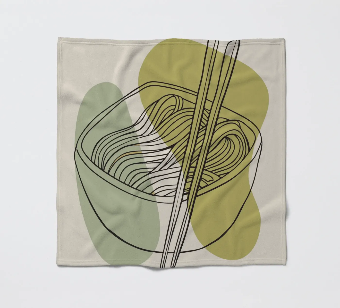 Noedels fleecedeken van RELAXING TOUCH