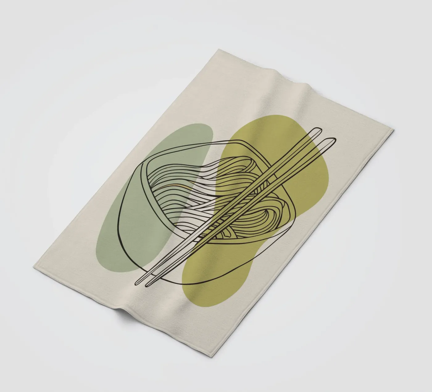 Noedels fleecedeken van RELAXING TOUCH